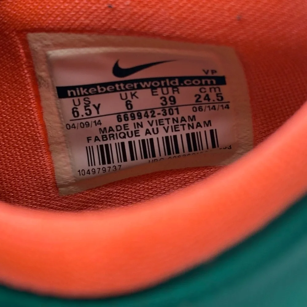 Nike 669942-301 Youth 6.5Y GS KD7 Easy Money‎ Basketball Shoes Athletic Sneakers